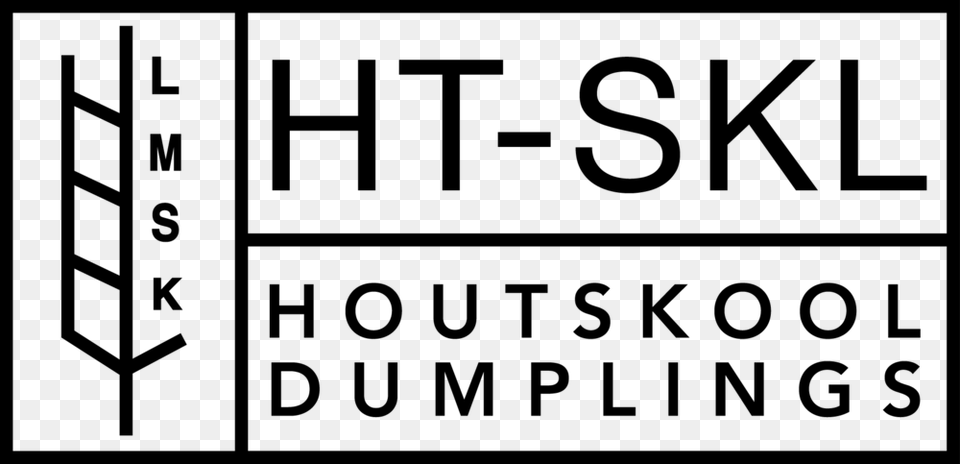 Houtskool Dumplings Logo Black, Gray Png Image