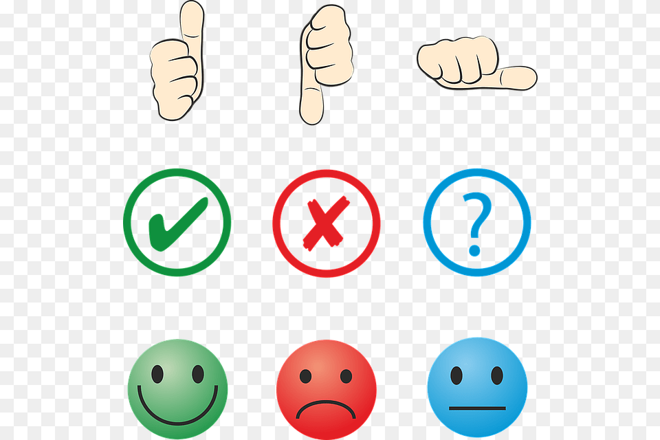 How Accurate Is Social Media Sentiment Analysis Good Bad Neutral Icons, Body Part, Hand, Person, Finger Free Transparent Png