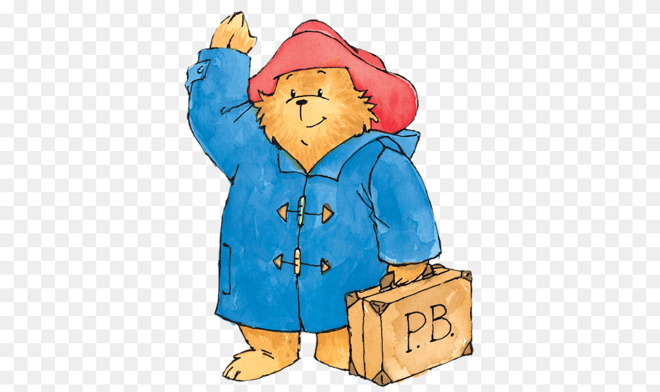 How Big Big Enough That Bond Has Written 26 Paddington Paddington Bear, Clothing, Coat, Box, Person Png