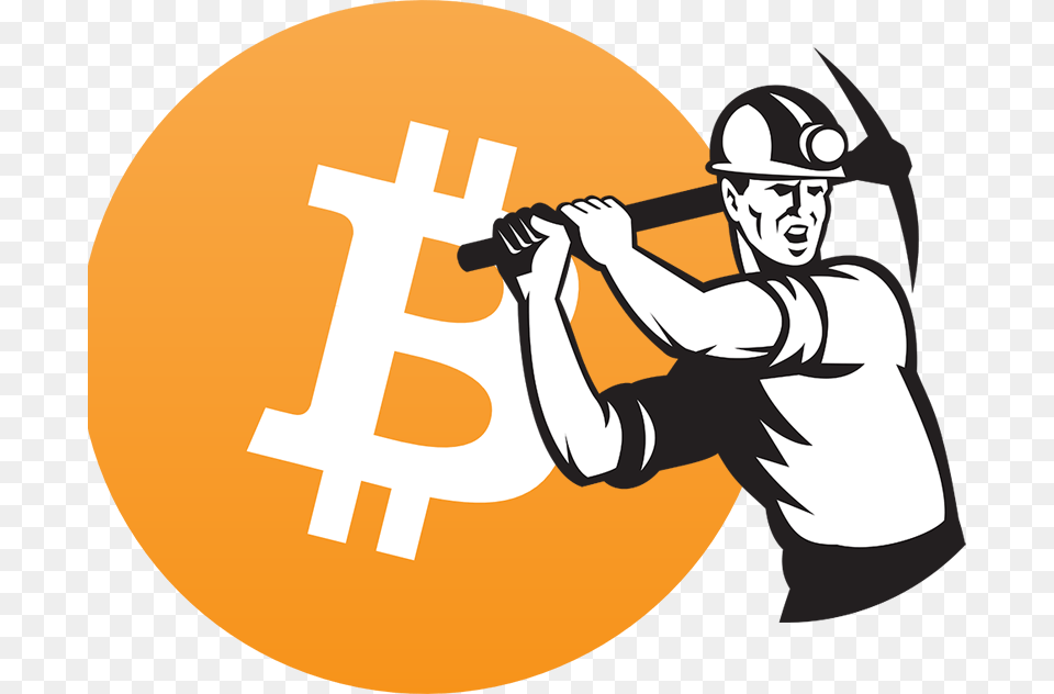 How Bitcoin Mining Works, Stencil, Person, People, Man Free Transparent Png