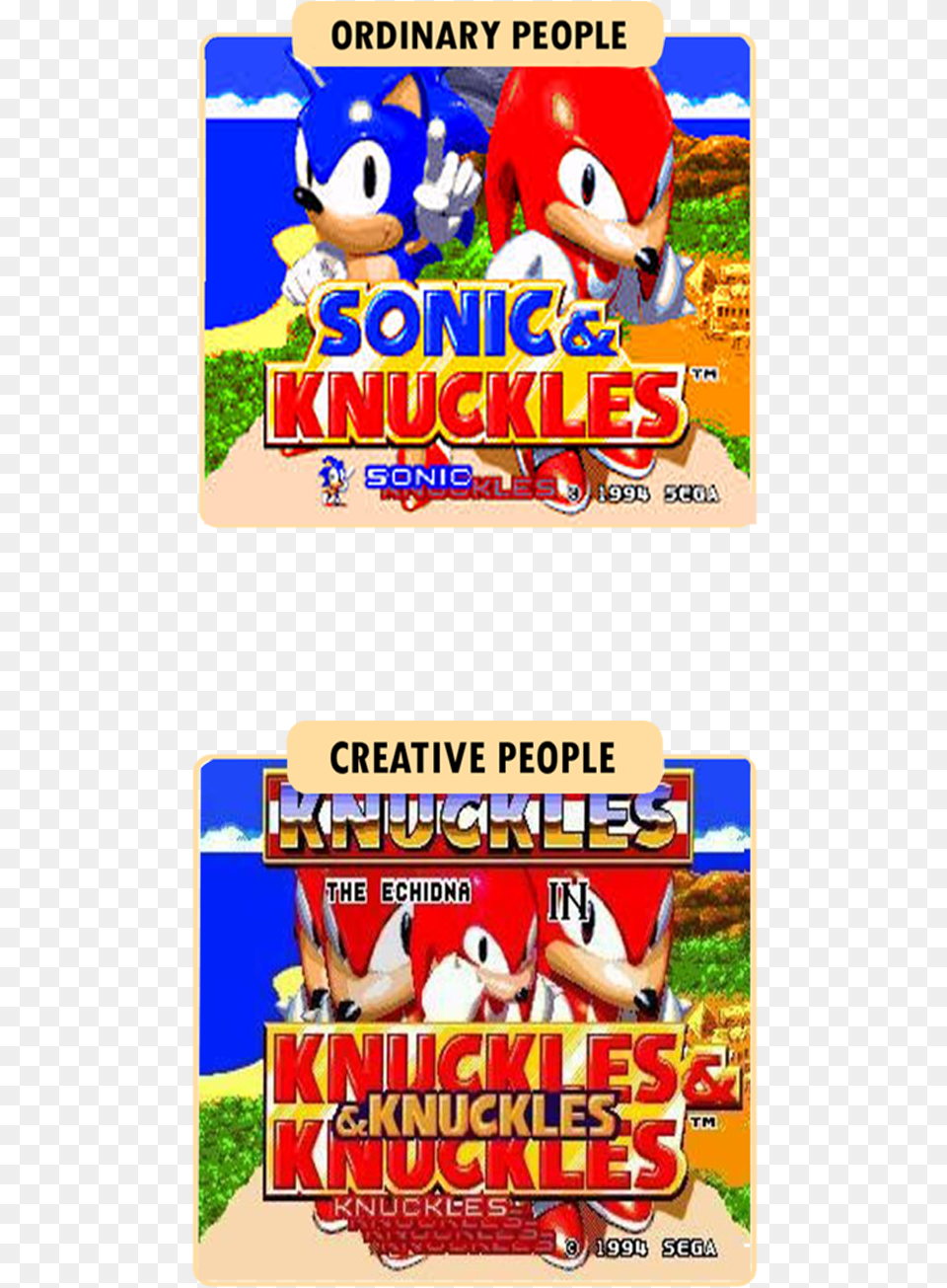 How Creative People See Sonic 3 Amp Knuckles Sonic 3 And Knuckles Memes, Baby, Person, Game, Super Mario Free Png