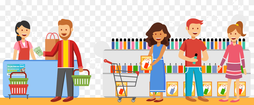 How Do I Find My Url Navigate To Your Shop Listing Cartoon, Person, Shopping, Boy, Child Png