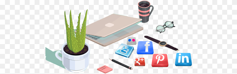 How Do You Use The Instagram App Aloe Notebook, Wristwatch, Cup Free Png Download