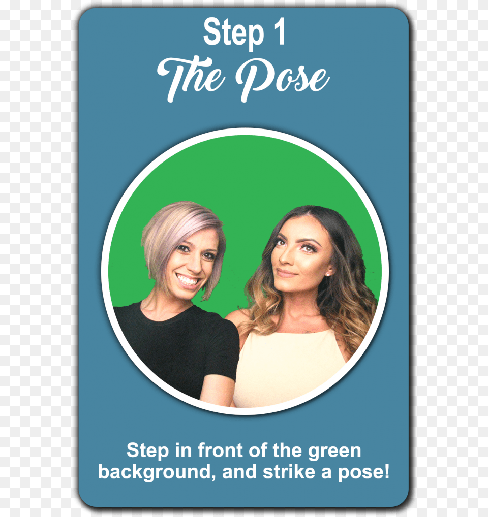 How Does Green Screen Work Poster, Adult, Person, Female, Advertisement Free Png Download