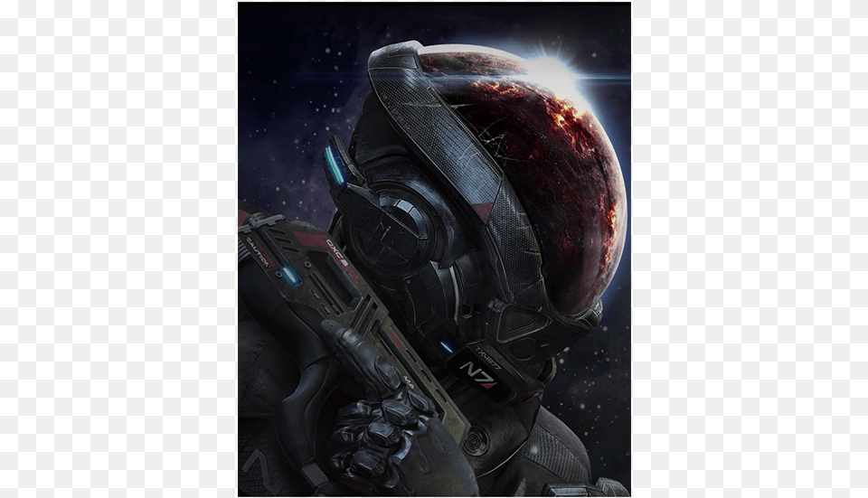 How I Learned To Stop Worrying And Love The Bomb Mass Effect Andromeda Pc Game, Helmet, Crash Helmet Png Image