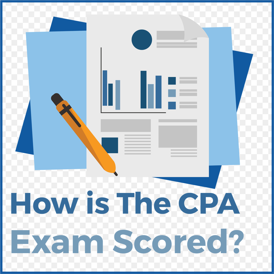 How Is The Cpa Exam Scored Graphic Design Free Png Download
