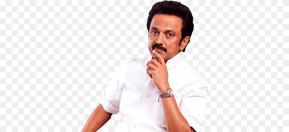 How Jaya Is Showing The Way For Stalin New Dmk Stalin Hd, Shirt, Portrait, Clothing, Face Free Png