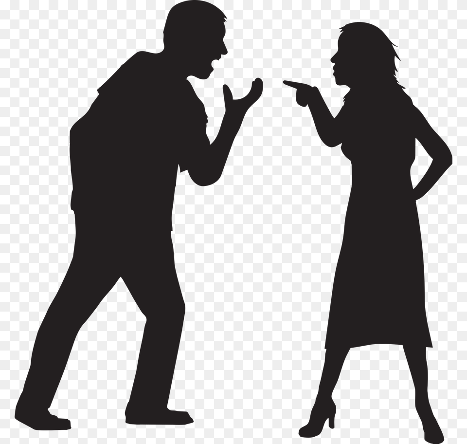 How Jealousy Destroys Relationships, Silhouette, Person, Man, Male Png