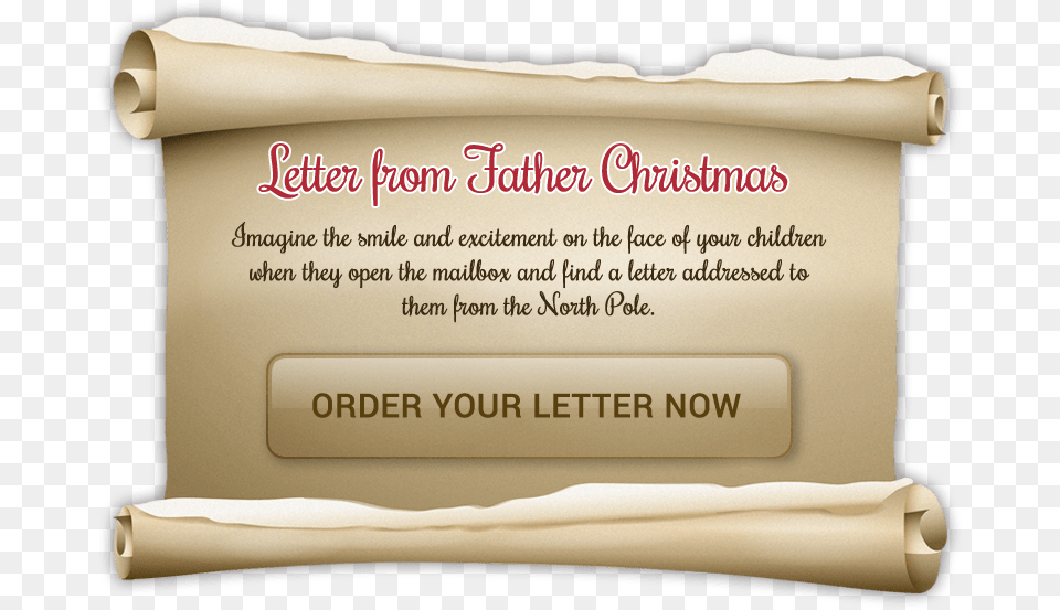 How Many Father Christmas Letters Would You Like To Pillow, Text, Document, Scroll Png Image