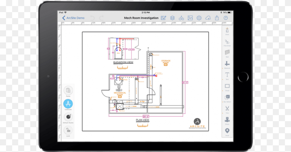 How Modern Designers Collaborate Using Cad For Ipad Tablet Computer, Cad Diagram, Diagram, Electronics, Tablet Computer Free Png