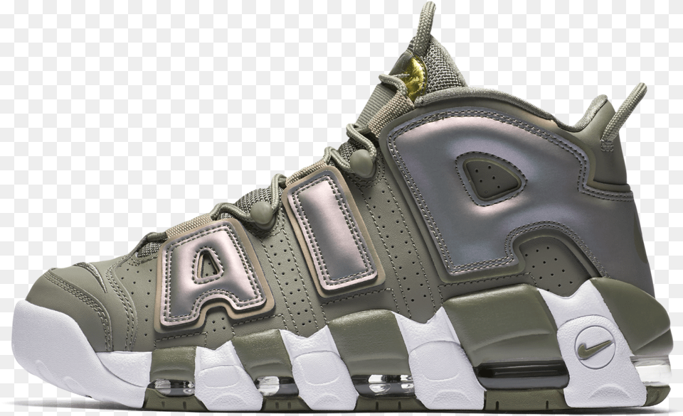 How Nike And Foot Locker Are Taking Sneaker Shopping Nike Air More Uptempo Fete, Clothing, Footwear, Shoe, Running Shoe Png