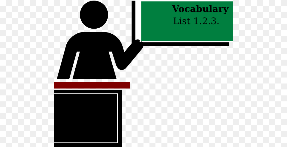 How Not To Teach Vocabulary Clip Art, People, Person, White Board, Crowd Free Png Download