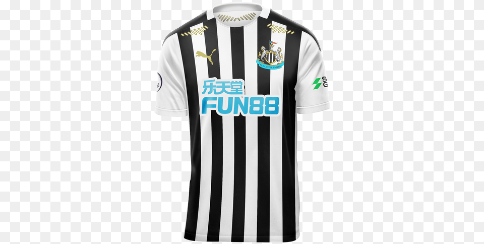 How Nufc S Puma Kit For Might Look Newcastle United Nike Kit, Clothing, Shirt, T-shirt, Jersey Png