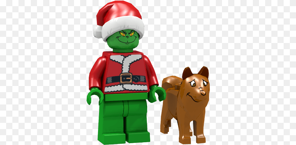 How The Grinch Stole Christmas Santa Minifigure Series 8 Lego Minifigures, Toy Free Png Download