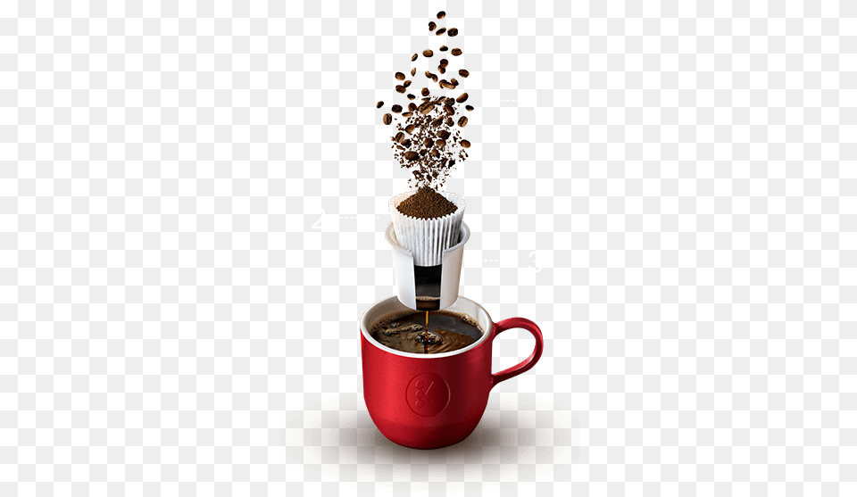 How The K Cup Pod Works Single Serve Coffee Container, Beverage, Latte, Coffee Cup, Espresso Free Png