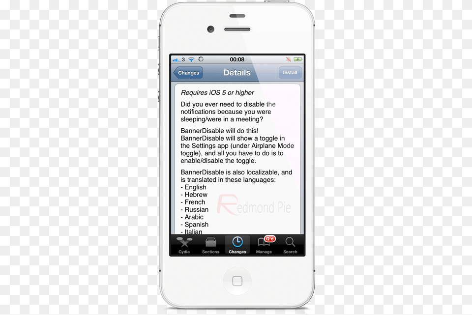 How To Add A Do Not Disturb Toggle Enable Or Disable Iphone, Electronics, Mobile Phone, Phone, Text Png Image