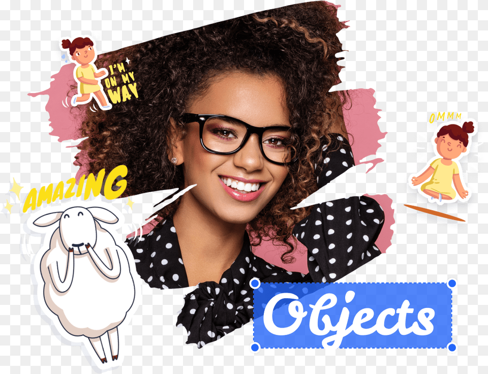 How To Add Objects To Your Design Design, Accessories, Portrait, Photography, Person Png Image