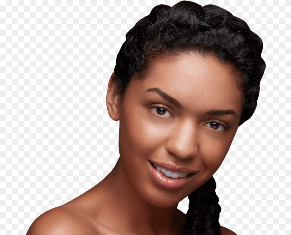 How To Apply Dallas Benefit Cosmetics Dallas Blush Dark Skin, Smile, Face, Portrait, Happy Free Png Download