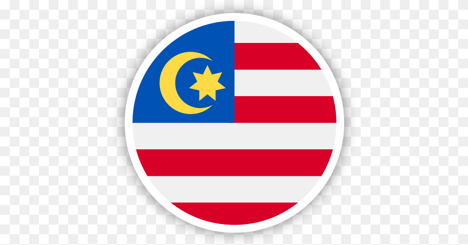 How To Apply The International School Of Kuala Lumpur Iskl Malaysia Flag Circle Icon, Logo, Symbol, Badge Free Transparent Png