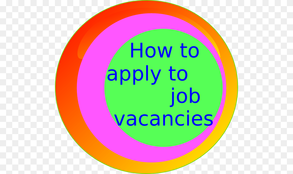 How To Apply To Job Vacancies Clip Art, Sphere, Text, Disk Free Png Download