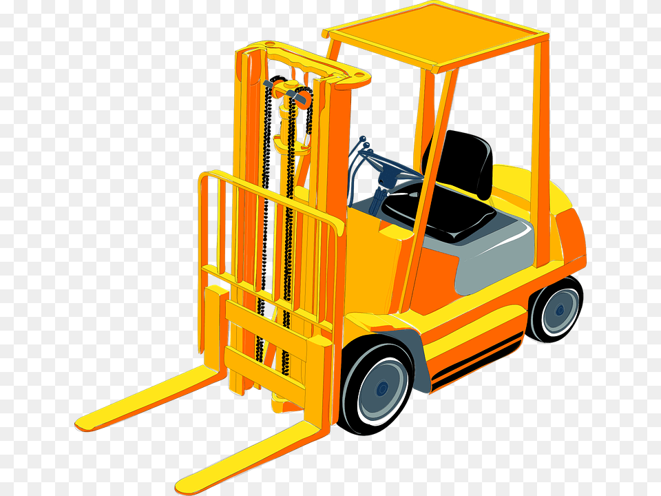 How To Avoid Injury On A Construction Site, Machine, Bulldozer, Forklift Free Png