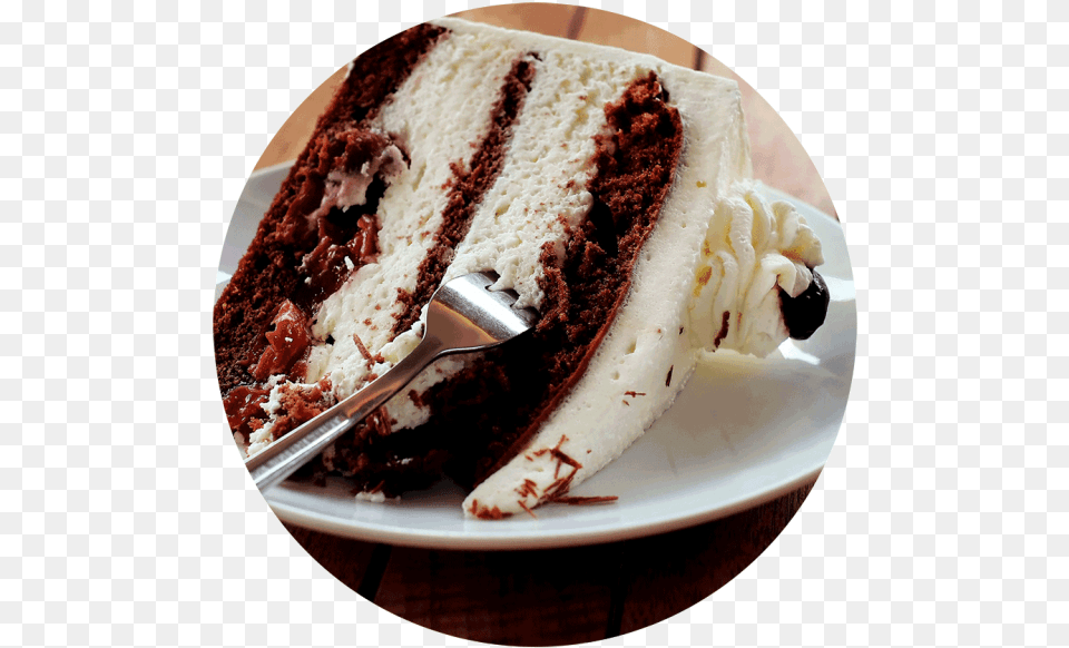 How To Bake A Black Forest Cake Black Forest Gateau, Food, Food Presentation, Dessert, Cutlery Free Transparent Png