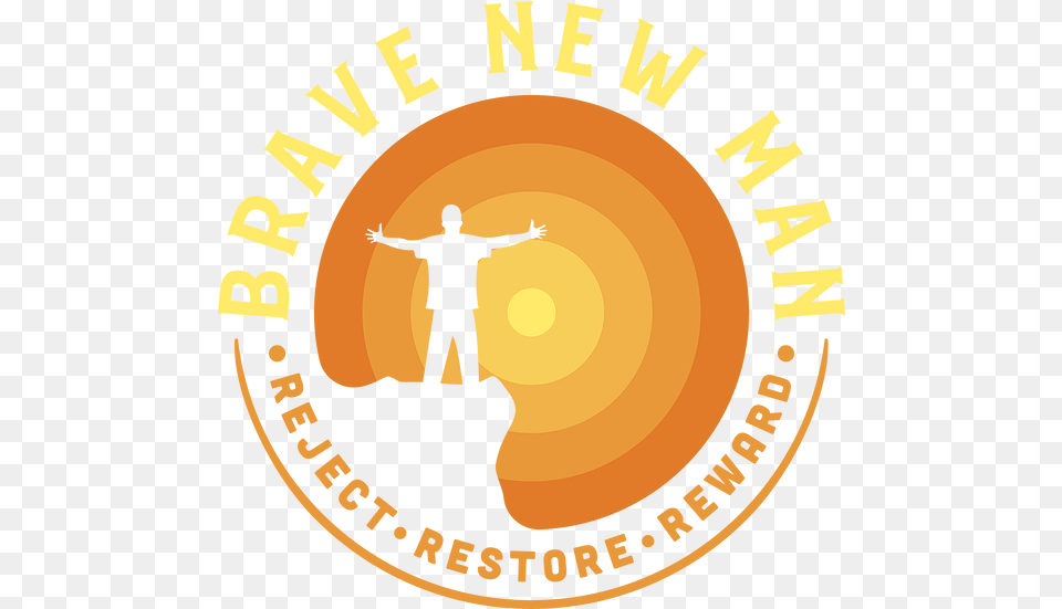 How To Be A Better Man In 2020 Brave New Circle, Logo, Adult, Male, Person Png