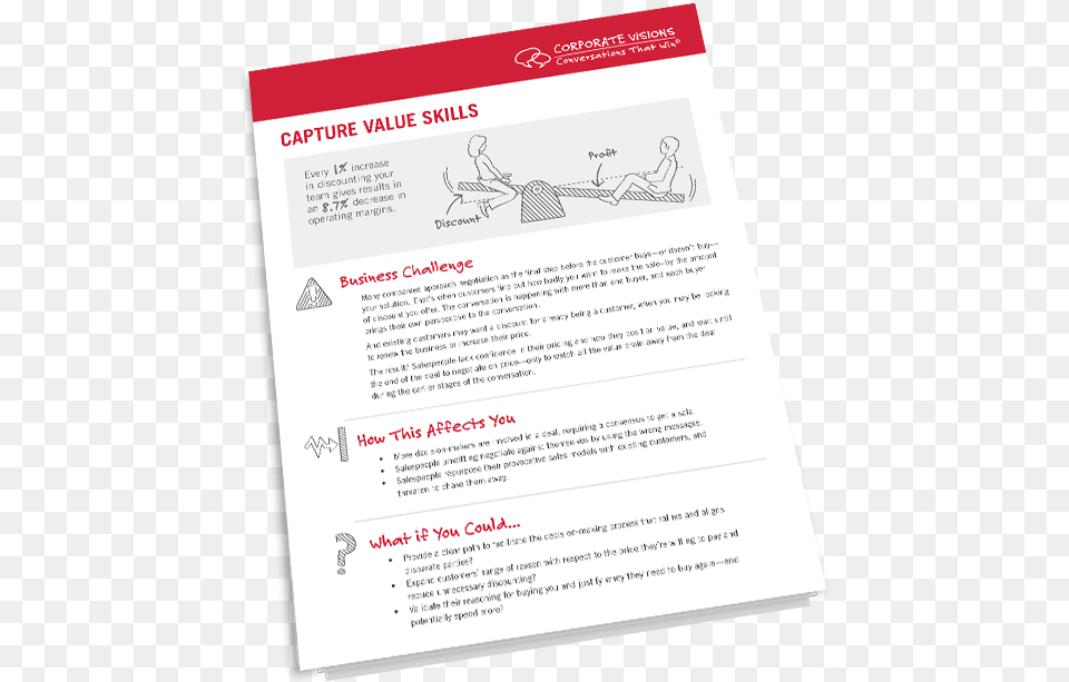 How To Capture Value Using Deal Negotiation Techniques Brochure, Page, Text, Advertisement, Poster Free Png