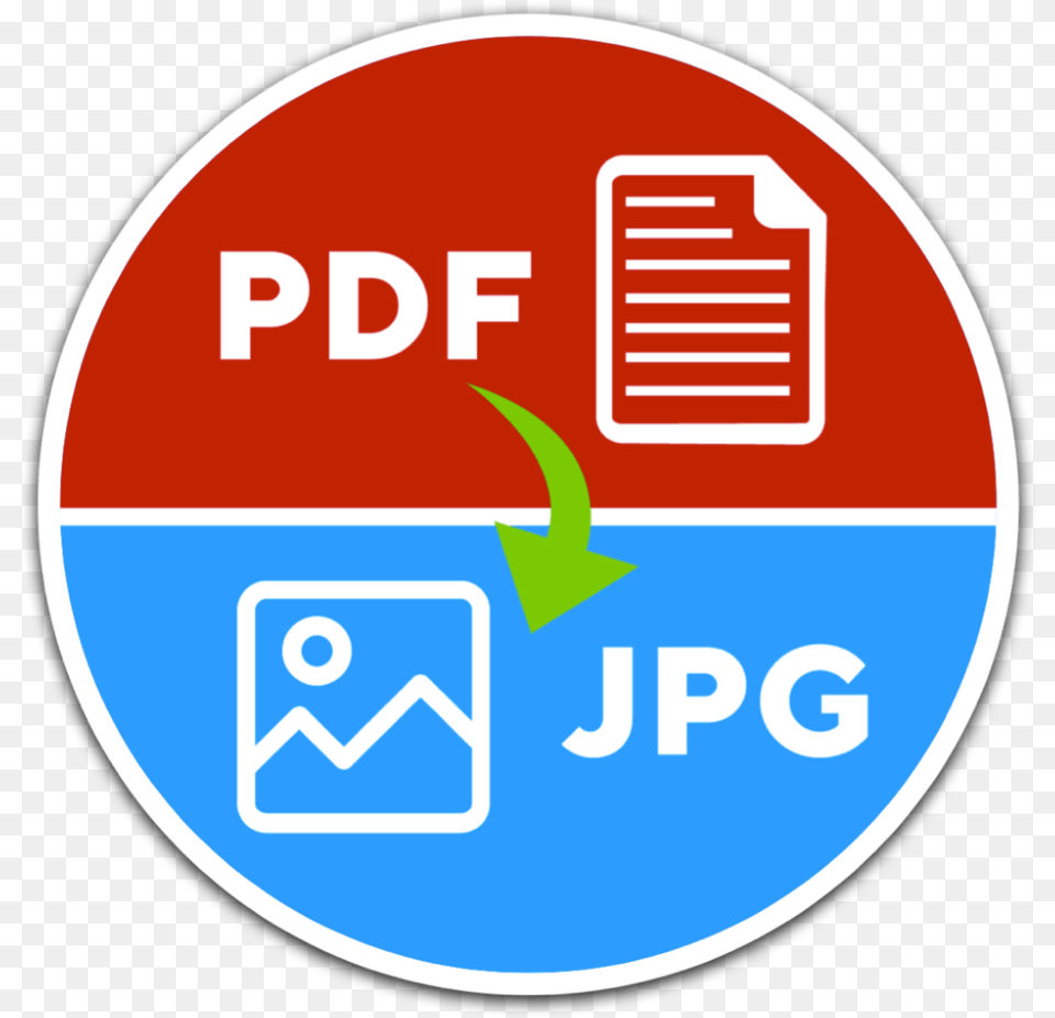 How To Convert Pdf Files Jpg Jpeg Or Pdf To Jpg Converter, Logo, Symbol, Sign, Disk Free Transparent Png