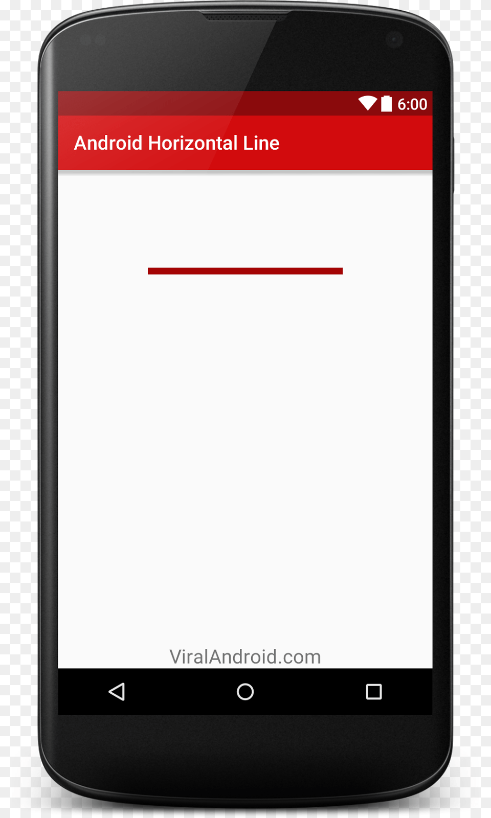 How To Create Horizontal Lines In Android Using Xml Button Click Android Studio, Electronics, Mobile Phone, Phone Free Transparent Png