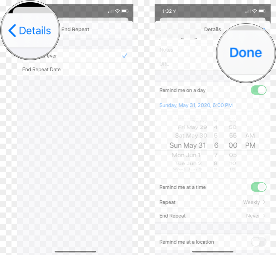 How To Create Tasks In The Reminders App Dot, Page, Text Free Png