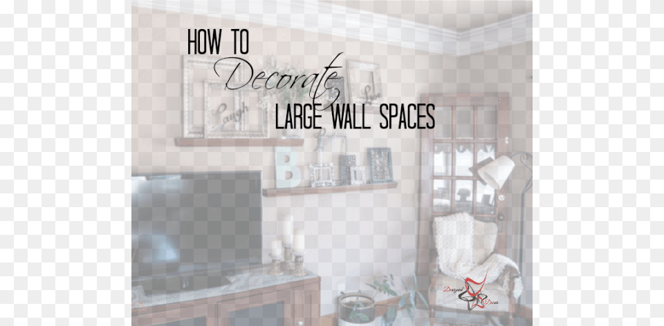 How To Decorate A Large Wall Decorate Large Walls Wall Decorate A Large Wall Space, Architecture, Screen, Room, Monitor Free Png Download