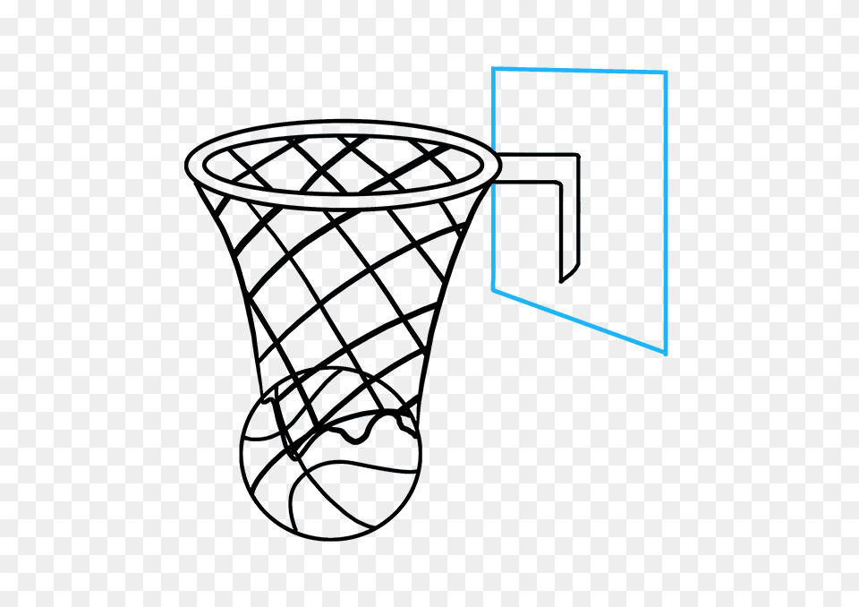 How To Draw A Basketball Hoop, Jar Png Image