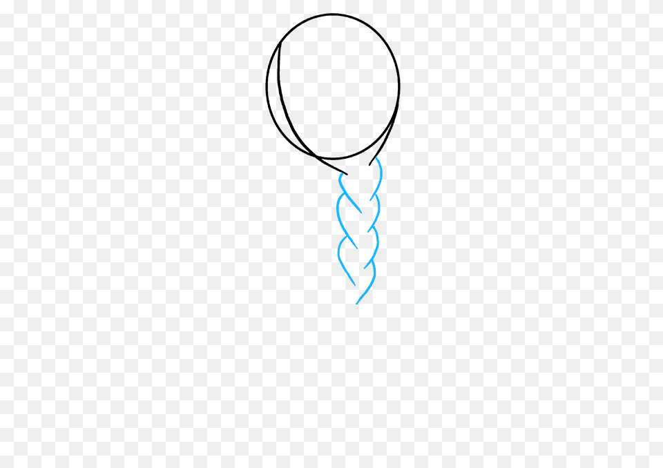 How To Draw A Braid Really Easy Drawing Tutorial, Hoop, Racket Png