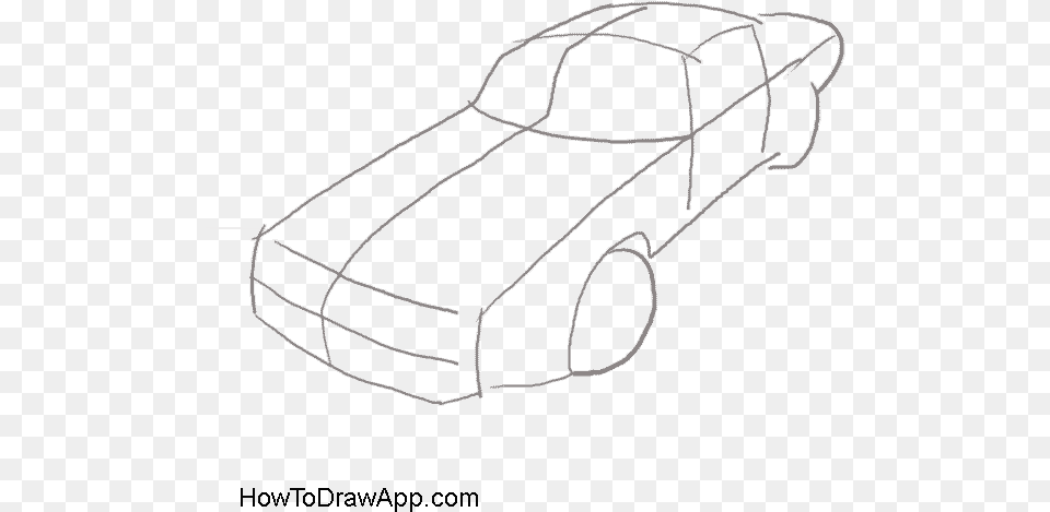 How To Draw A Car Pontiac Draw A Firebird, Cad Diagram, Diagram, Art, Drawing Free Transparent Png
