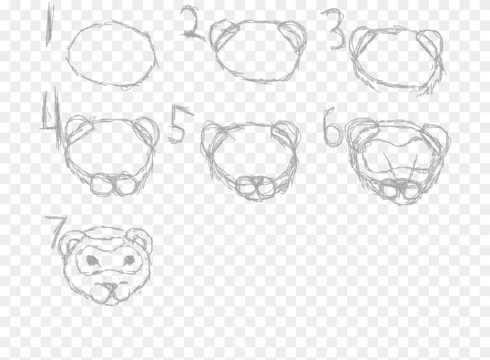 How To Draw A Cartoon Black Footed Ferret Eyes Drawing Draw A Ferret Head, Stencil, Art, Accessories Png Image