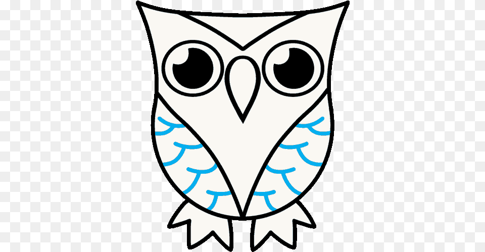 How To Draw A Cartoon Owl In A Few Easy Steps Easy Drawing Pictures Of Owls, Person, Emblem, Symbol Png