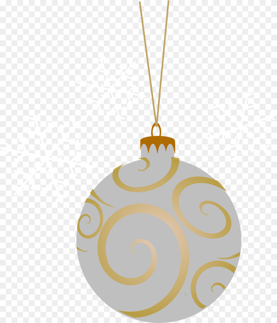 How To Draw A Christmas Ball Bauble Silver Christmas Christmas Ornament, Accessories, Pendant, Chandelier, Lamp Png