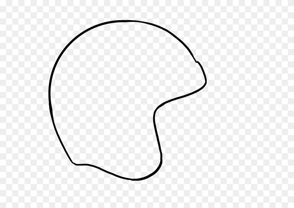 How To Draw A Football Helmet, Cap, Clothing, Hat, Swimwear Free Transparent Png
