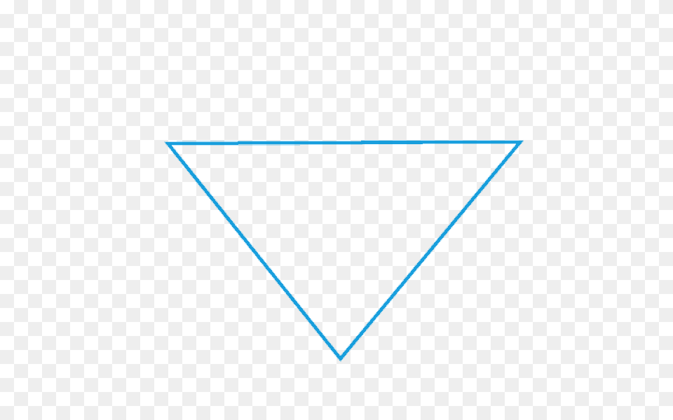 How To Draw A Heart Step, Triangle Free Png Download