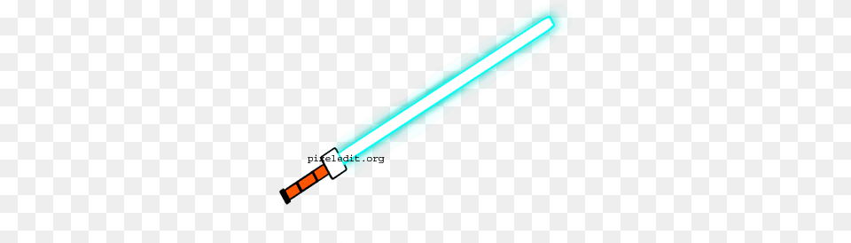 How To Draw A Neon Glowing Lightsaber In Picsart Neon For Editing, Light, Blade, Razor, Weapon Free Png Download