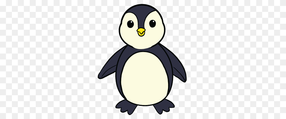 How To Draw A Penguin Really Easy Drawing Tutorial Painting, Animal, Bird, Face, Head Free Transparent Png