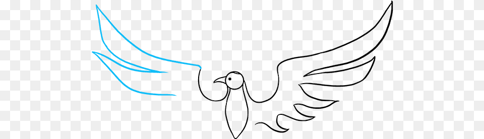 How To Draw A Phoenix Really Easy Drawing Tutorial Drawing, Cutlery, Fork, Electronics, Hardware Png Image