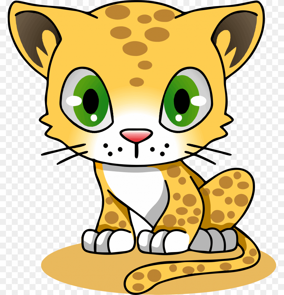 How To Draw A Realistic Baby Jaguar Cartoon Head Step, Plush, Toy, Animal, Bear Png Image