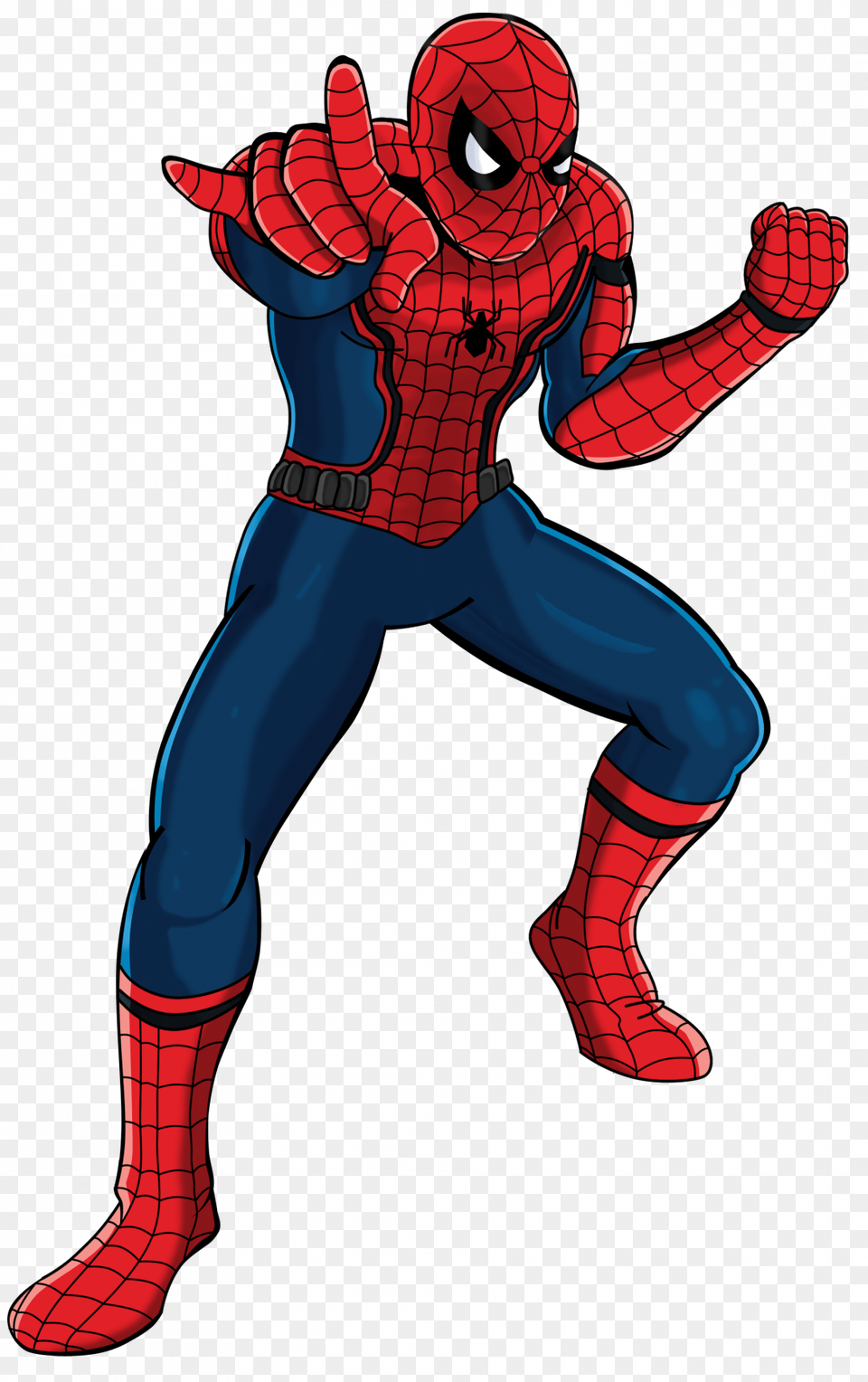 How To Draw A Spiderman Step By Easy Realistic Spiderman Clipart, Book, Publication, Comics, Adult Free Png