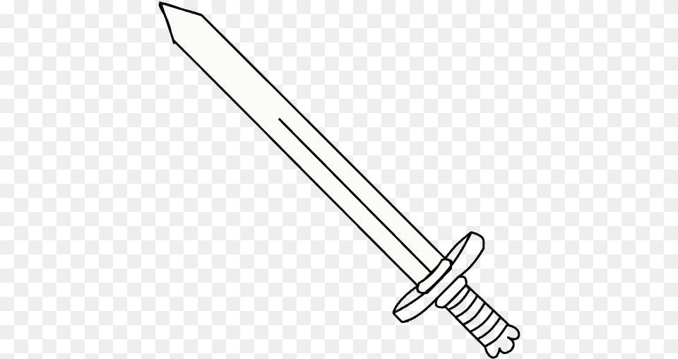 How To Draw A Sword Drawing, Weapon, Blade, Dagger, Knife Free Png