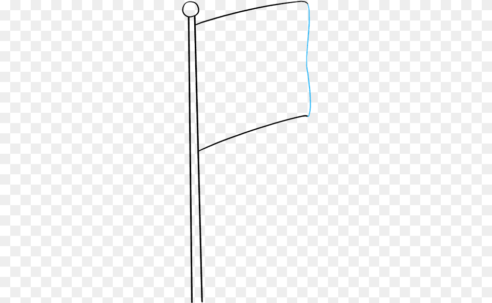 How To Draw American Flag Line Art, Lighting Png Image