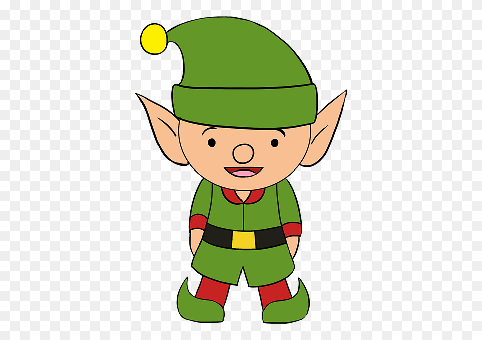 How To Draw An Elf, Baby, Person, Face, Head Png