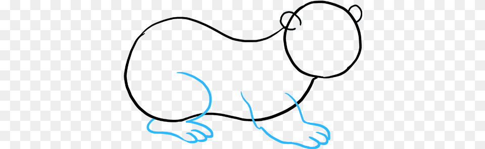 How To Draw An Otter, Silhouette Png Image