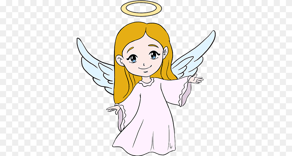 How To Draw Angel, Baby, Person, Face, Head Png Image